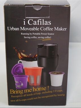 iCafilas Urban Moveable Coffee Maker - Black